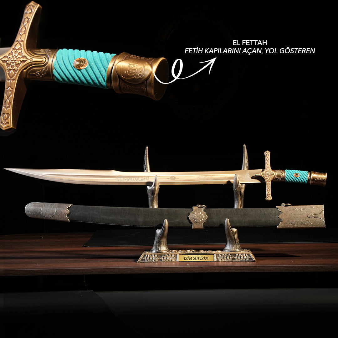 Ustalık Eseri Fatih Sultan Mehmet Han Turkuaz