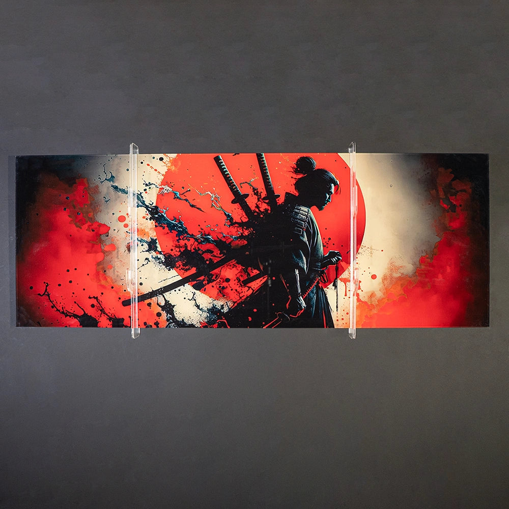 Kılıç Asma Tablosu Uzak Doğu Savaşçı