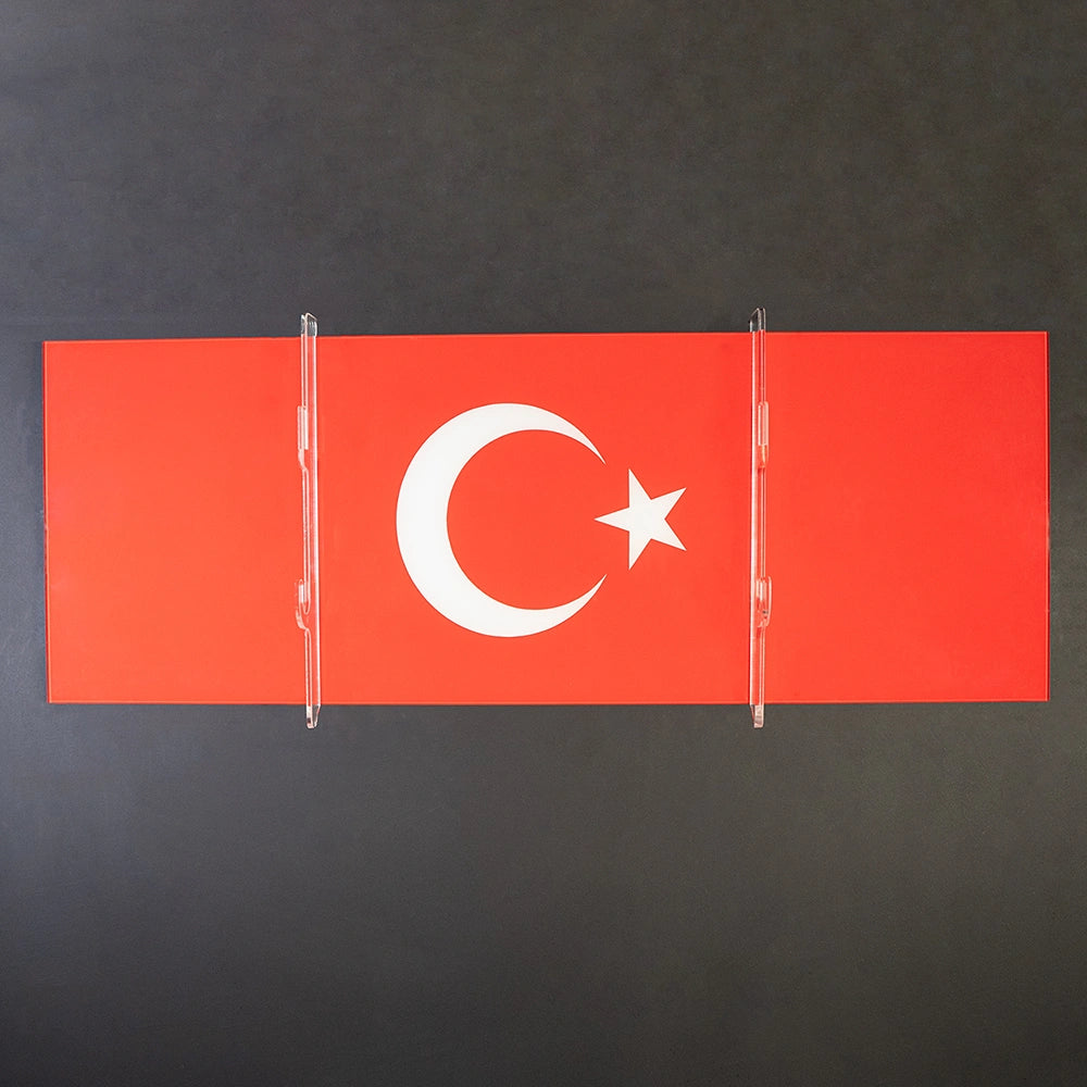 Kılıç Asma Tablosu Türk Bayrağı