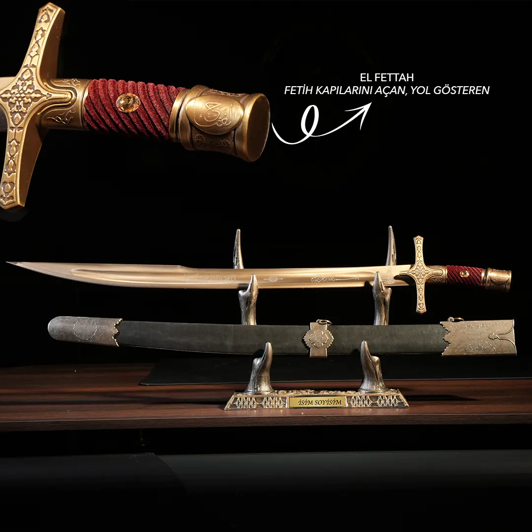 Ustalık Eseri Fatih Sultan Mehmet Han Bordo