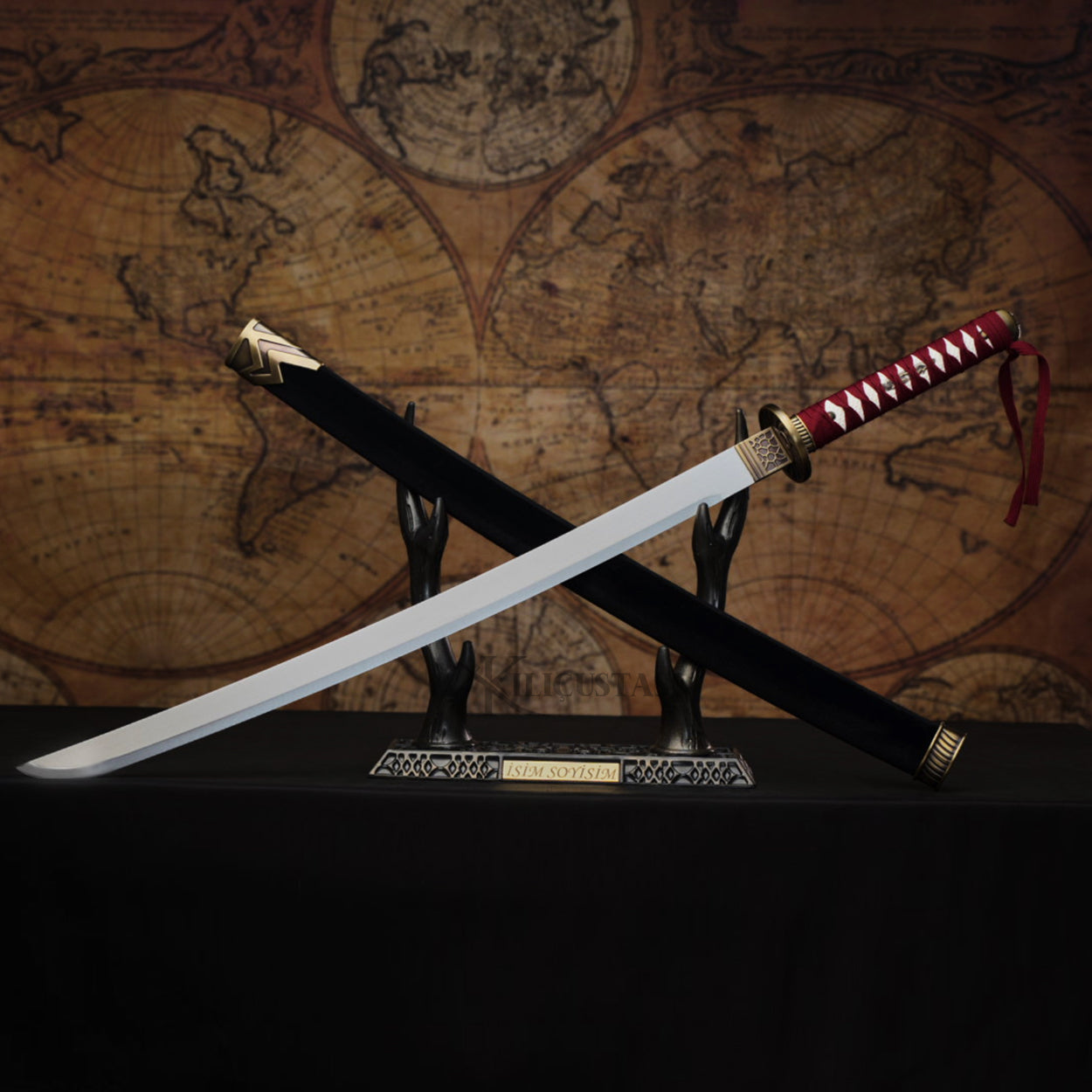 Katana Bordo (Eskitme)