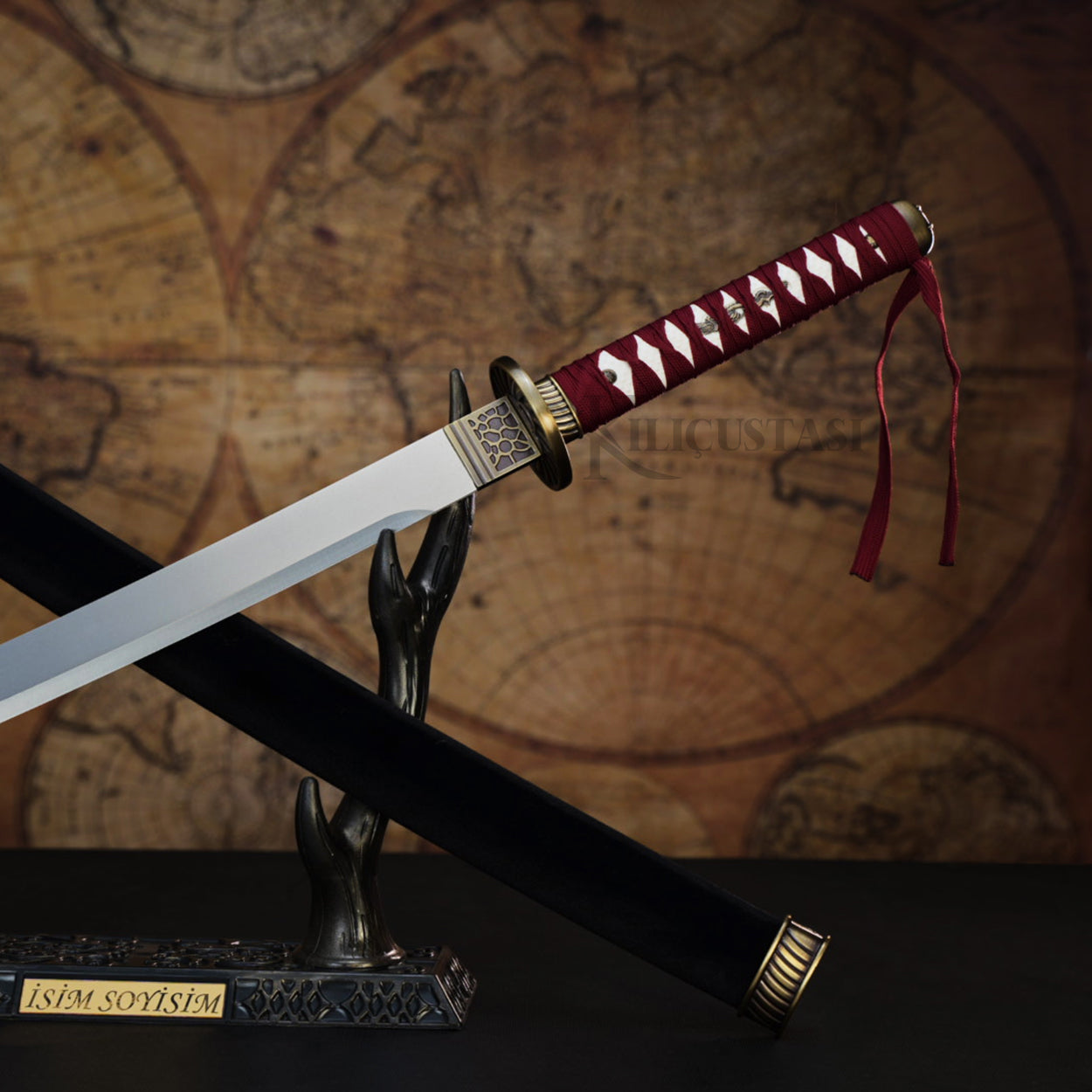 Katana Bordo (Eskitme)