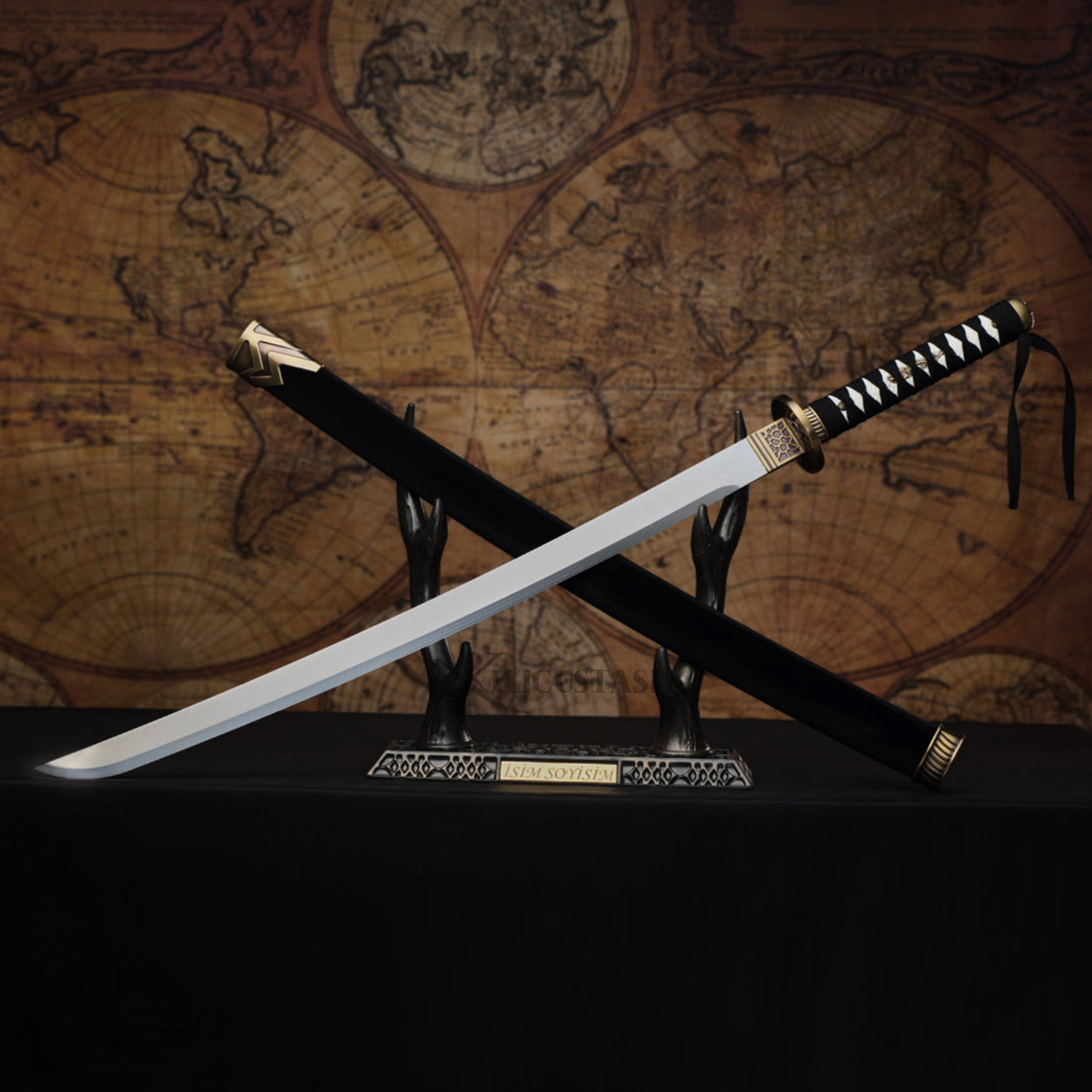 Katana Siyah (Eskitme)