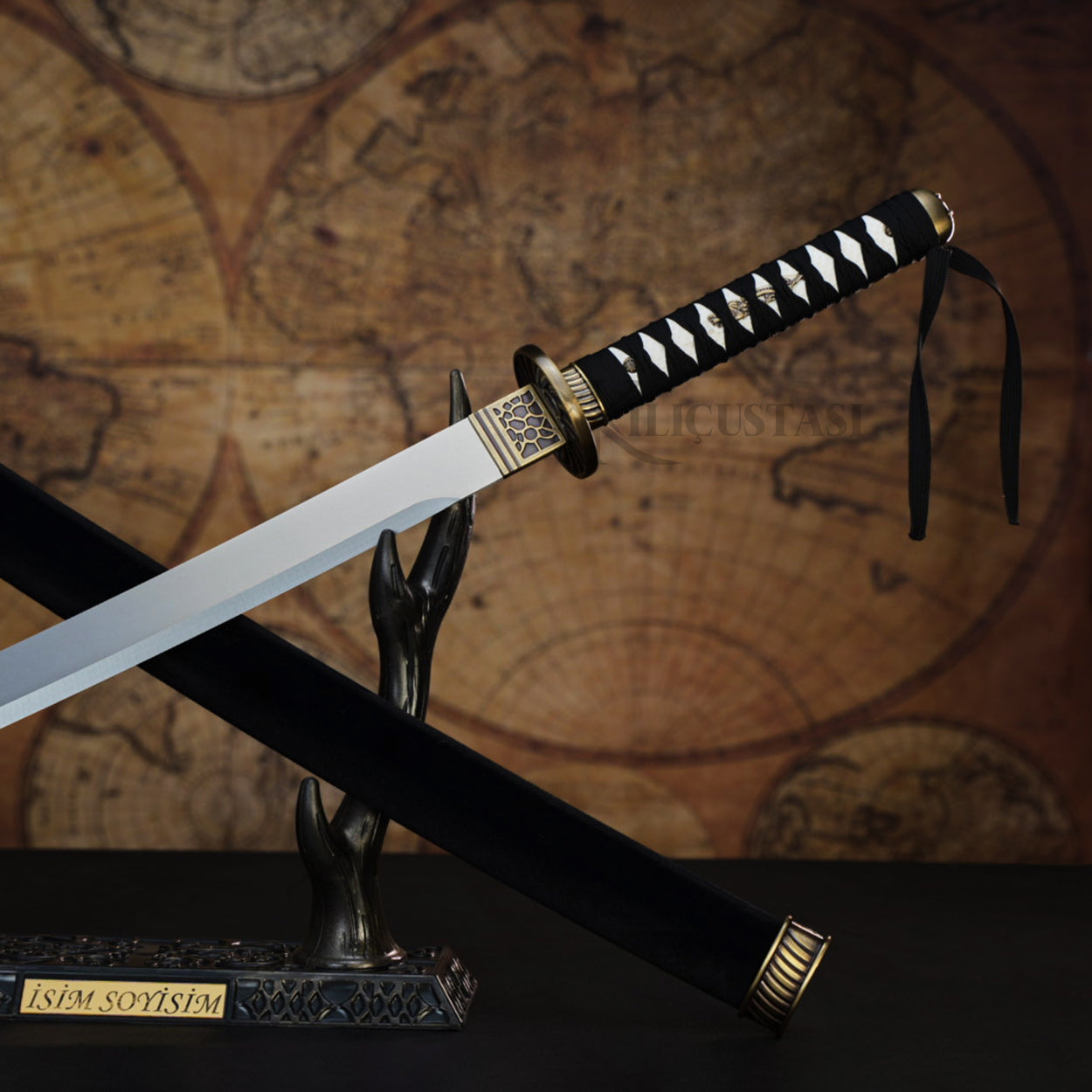 Katana Siyah (Eskitme)