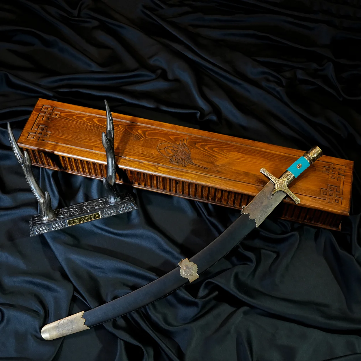 kilic-cesitleri Koleksiyonluk osmanlı kılıcı, paslanmaz çelik model